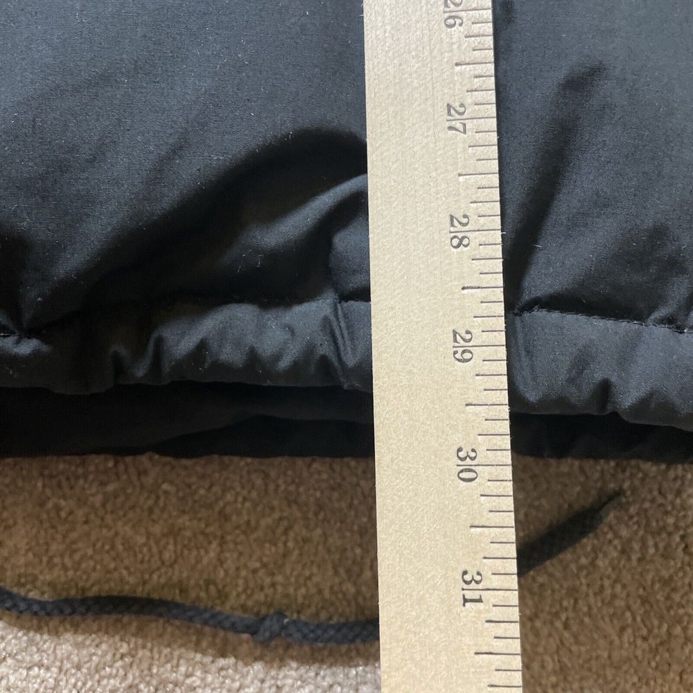 First Down Duck Down Jacket Large Black Full Zip … - image 8